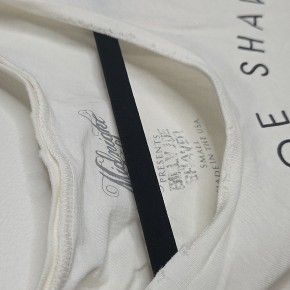 Midnight Rider Cream Graphic Tank Sz Small BILLY JOE SHAVER - Picture 4 of 6